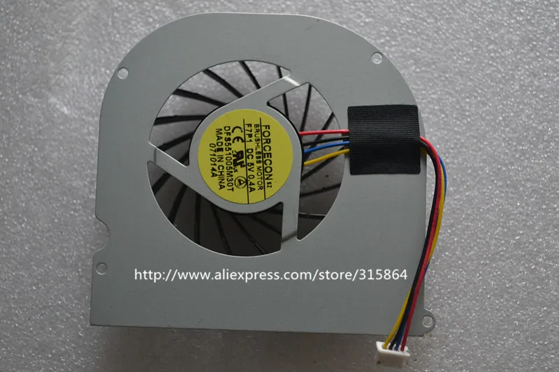 

New FORCECON DFS551005M30T LAPTOP CPU COOLING FAN FOR ASUS F80C F80S F80Q F80L F81S X82 F83 X88 X85S F83VF F83T X88V