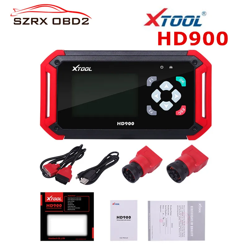 

XTOOL New Arrive HD900 Eobd2 OBD2 CAN BUS Auto Heavy Duty Diagnostic Scanner Code Reader XTOOL HD900 Code Reader