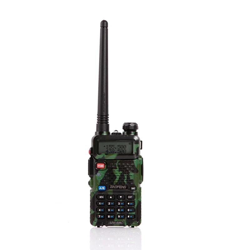 2xUV5R Green 2 шт. baofeng уф-5r Walkie Talkie рации 128 Dual Band UHF& VHF 136-174 МГц и 400-520 МГц Baofeng УФ-5R портативна Рация 5 Вт Двухстороннее радио для рации рация баофенг uv-5r - Цвет: 2xUV5R Green