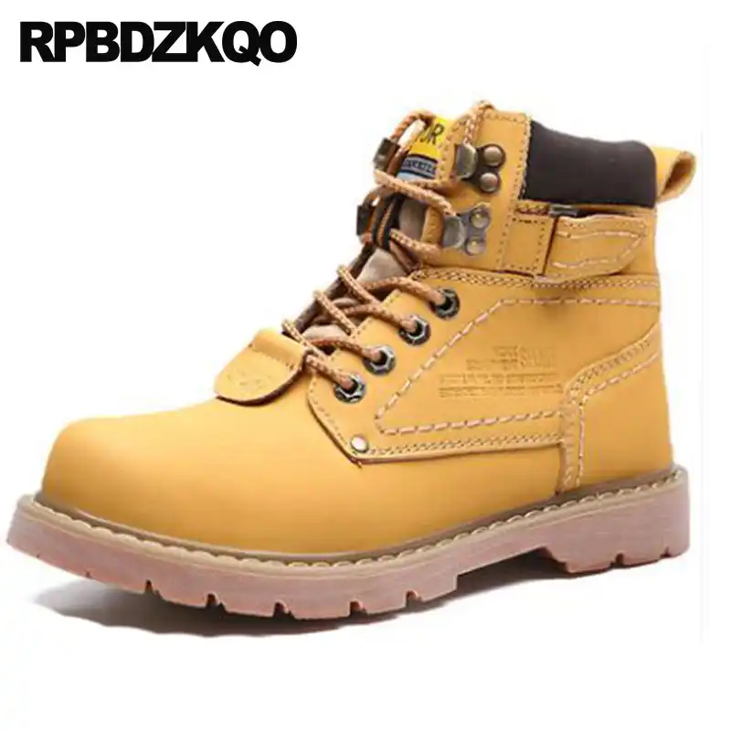 platform work boots