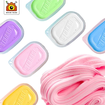

160g Fluffy Foam Slime Clay Ball Supplies DIY Light Soft Cotton Charms Slime fluffy Cloud Craft Antistress slime fl Kids Toys