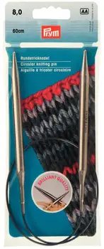 

Germany Prym Knitting pins,Circular Knitting Pins,copper,knitting needles,ring ,8.0mm,212210/212212/212214/212216,patchwork