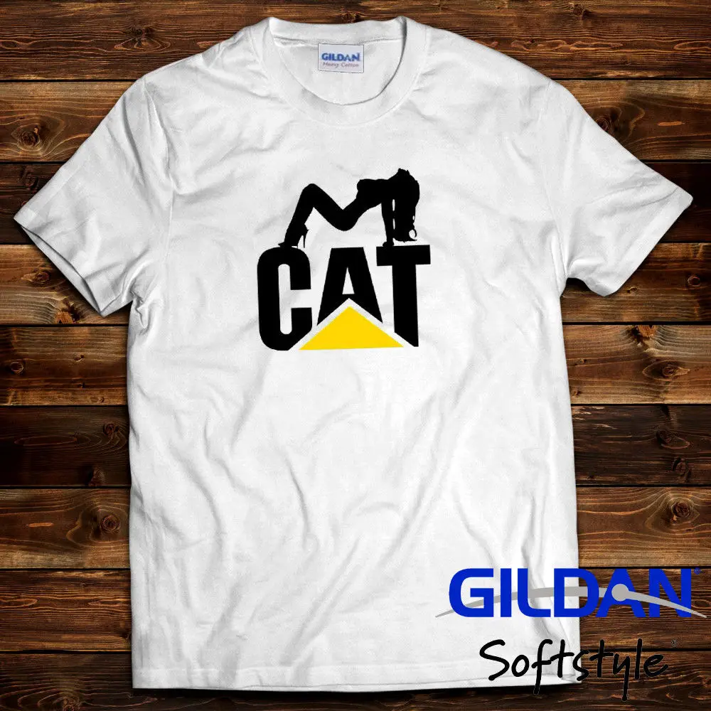 2018 гусеница кошка графический логотип белая футболка мужская одежда M L XL 2XLtop