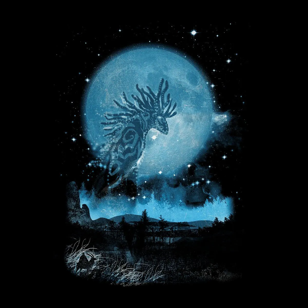 Дизайн хлопковая Футболка ShirtNight Walker Принцесса Мононоке Для женщин