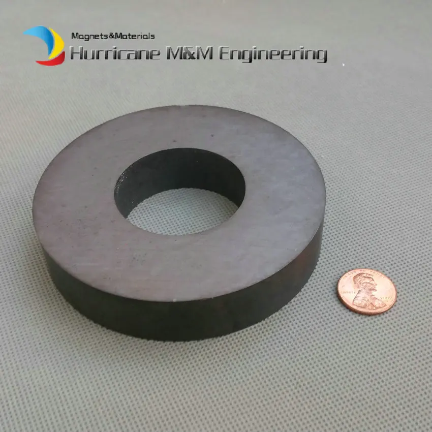 

Ferrite Magnet Ring OD 100x45x18 mm 3.9" for Subwoofer C8 Ceramic Magnets for DIY Loud speaker Sound Box board Home Use 1pcs