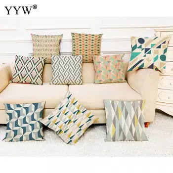 

Nordic Style Pillow Sofa Cushion Car Waist Cushion Office Lunch Break Pillow Square Bed Head Pillow Back Lumbar Pillows Living