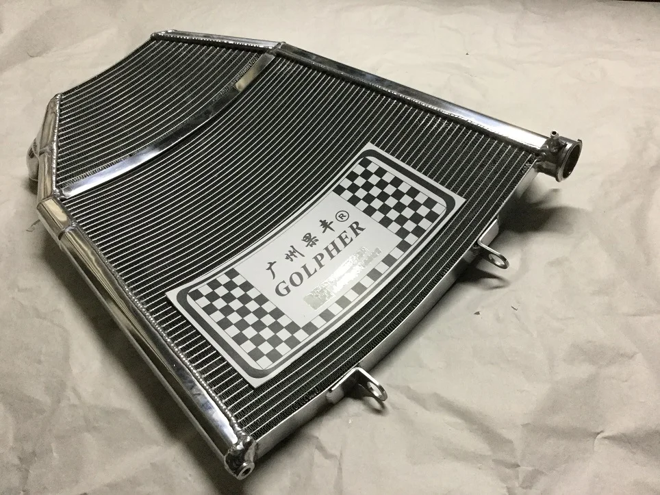

Golpher Large Racing Radiator for ZX-6R ZX6R 06-09 Extended Version