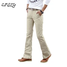 Весна лето осень повседневные расклешенные джинсы мужские узкие джинсы Высокая мода мужские белые джинсы Размер 27-36 38