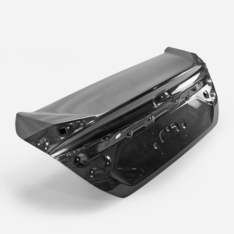 Автомобильные аксессуары для Honda 10th Generation Civic FC OEM из углеродного волокна задний багажник глянцевая отделка Bootlid Cover Fibre Drift Kit Trim