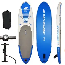 Надувные Sup встать доска 300*76*15 см с регулируемым sup Paddl Paddleboard регулируемые алюминиевые весла