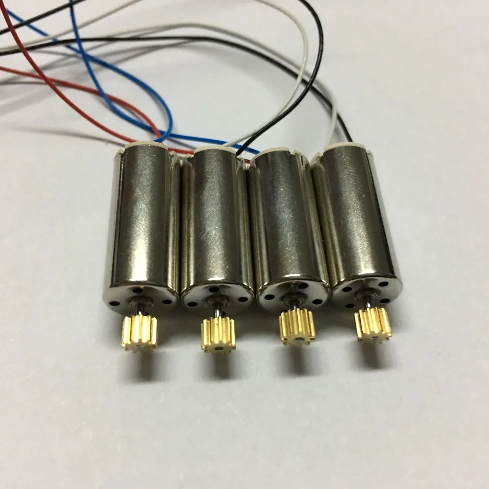 

4PCS/Set Engine/ Motor for Hubsan X4 H502S H502E RC Quadcopter Spare Parts Accessories (With Metal Gear )