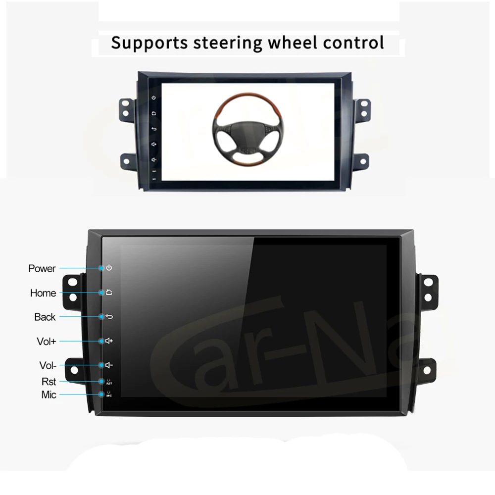 Автомобильное радио Android 7 1/8 0 GPS Navi для Suzuki SX4 2006 2014 Авторадио головное устройство