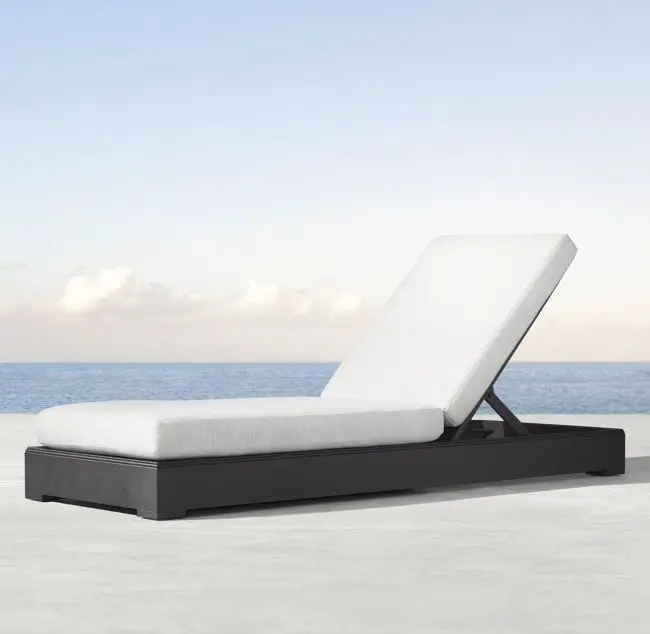 

Simple design outdoor patio aluminum lounge