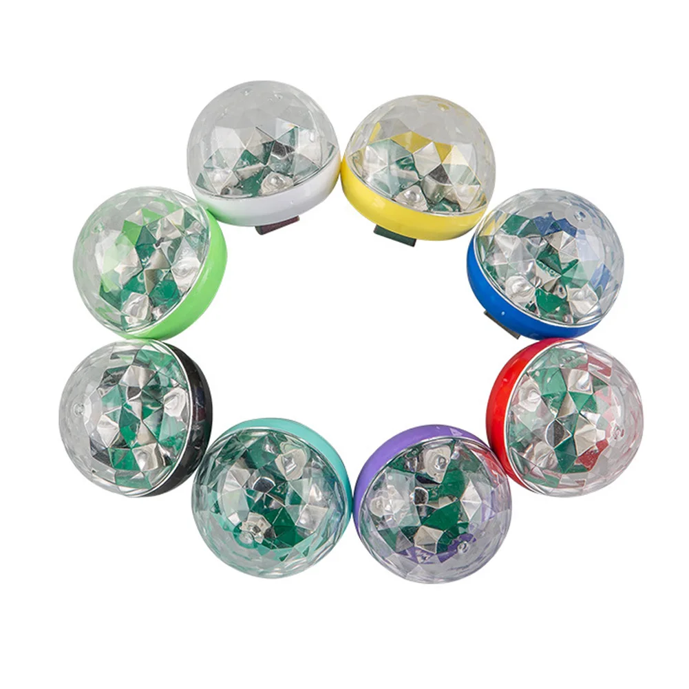 

Portable Effect Decoration RFID Blocking Stage Crystal Mini USB Party Ball Sound Control