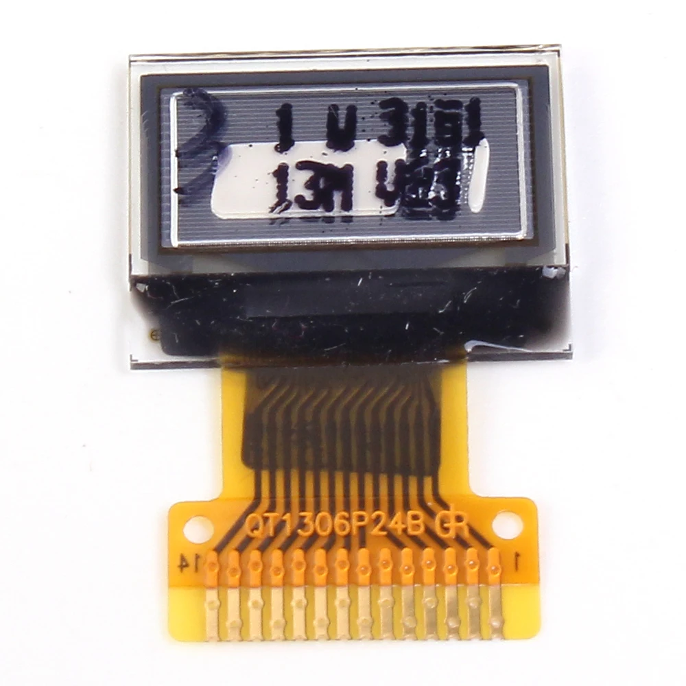 OLED экран IIC для Arduino AVR STM32 SD1306 белый модуль 0 49 дюйма 64x32 макетная плата|0.49 inch oled|oled
