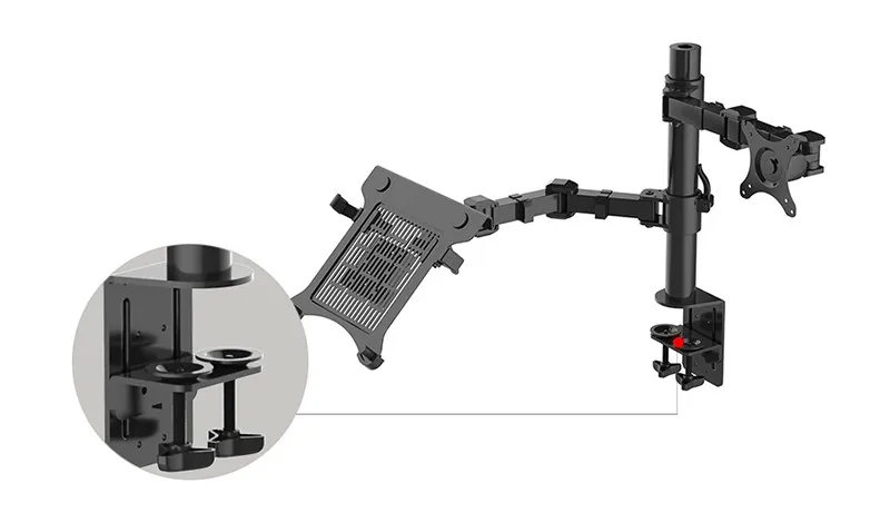 Desktop Laptop Mount & Monitor Mount LCD Arm