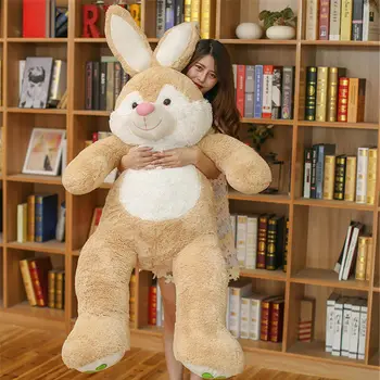 

59'' Giant Big Rabbit Plush Toys Soft Pillow Stuffed Animals Doll Birthday Gift Cute Plush Toys For Children Cute Plush