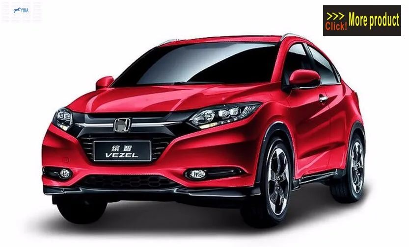 Yimaautotrim центральный контроль приборной панели комплект обшивки Подходит для Honda HRV HR-V Vezel- нержавеющая сталь