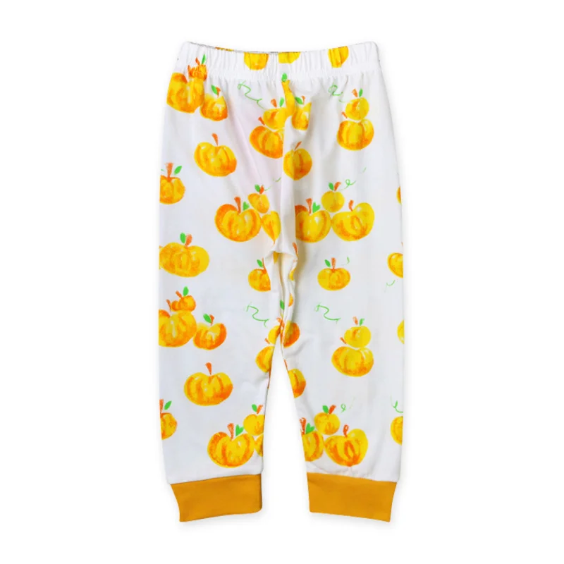 Halloween Costume Pumpkin Kids Pants Boy Girl Trousers Spring Autumn