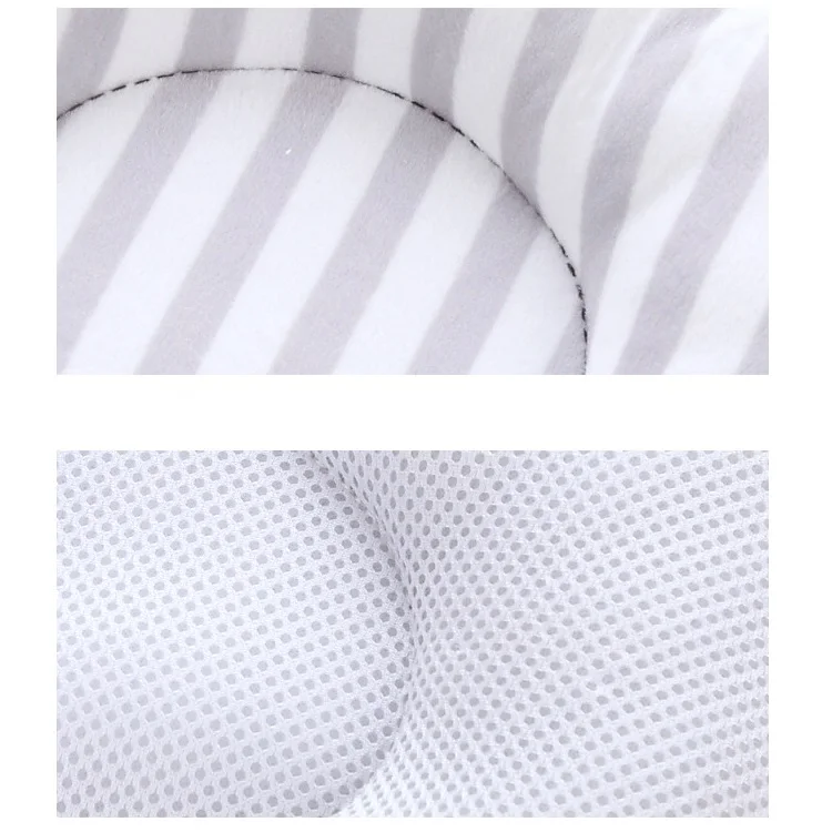 Crown Shape Baby Head Shaping Pillow Newborn Prevent Flat Head Cushion Cotton Baby Pillow For Bed Infant Head Protector Cushion