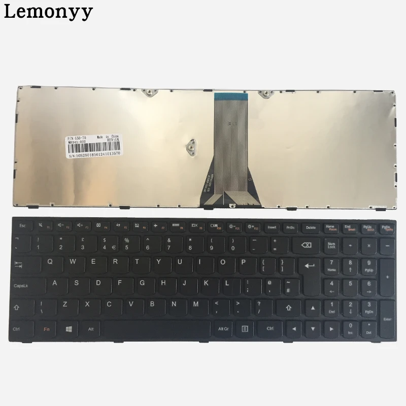 buy NEW UK laptop Keyboard for Lenovo G50 Z50 B50-30 G50-70A G50-70H G50-30 G50-45 G50-70 G50-70m Z70-80 UK keyboard Black