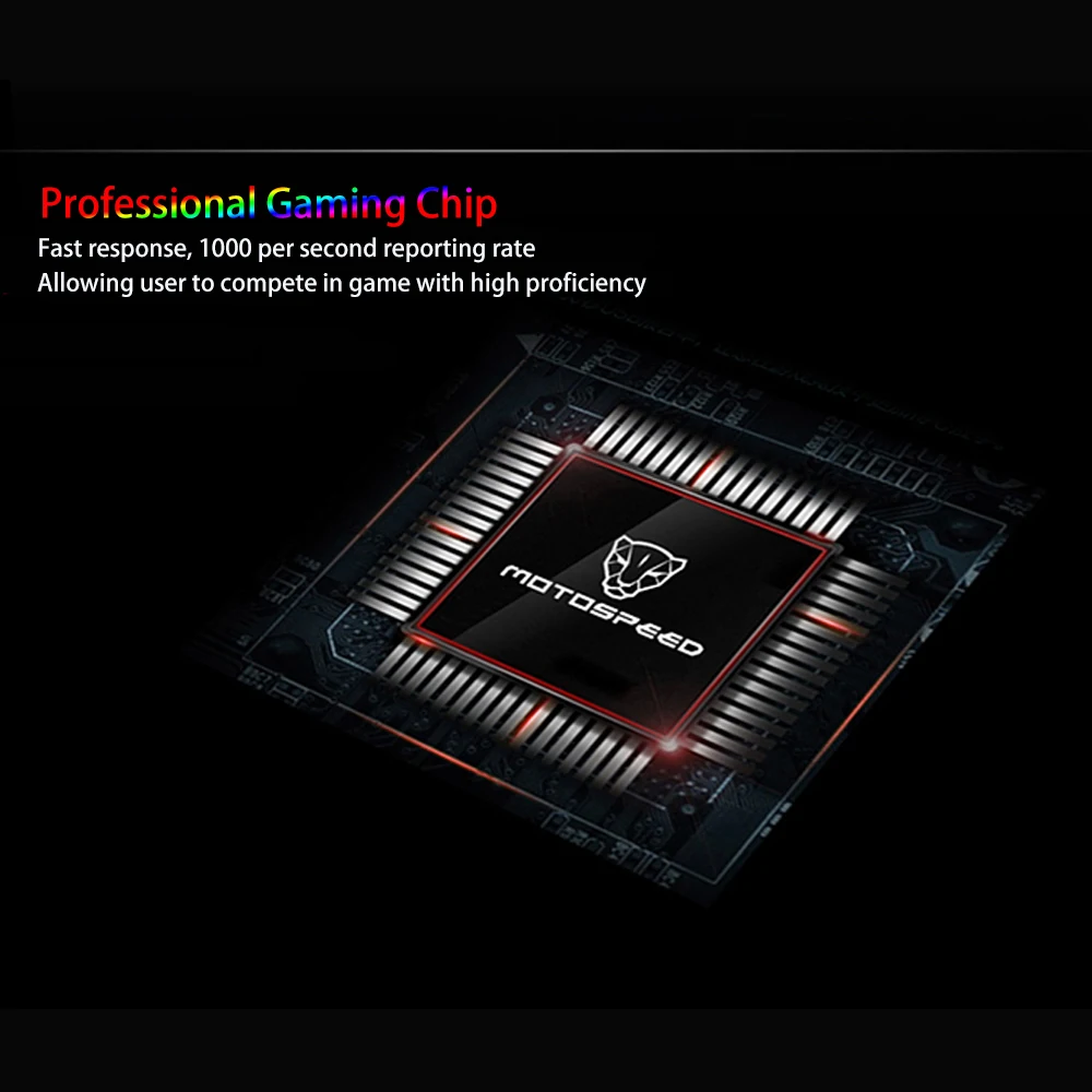  MOTOSPEED CK108 Russian English Version Mechanical Gaming Keyboard Anti-ghosting 104 Keys RGB LED B