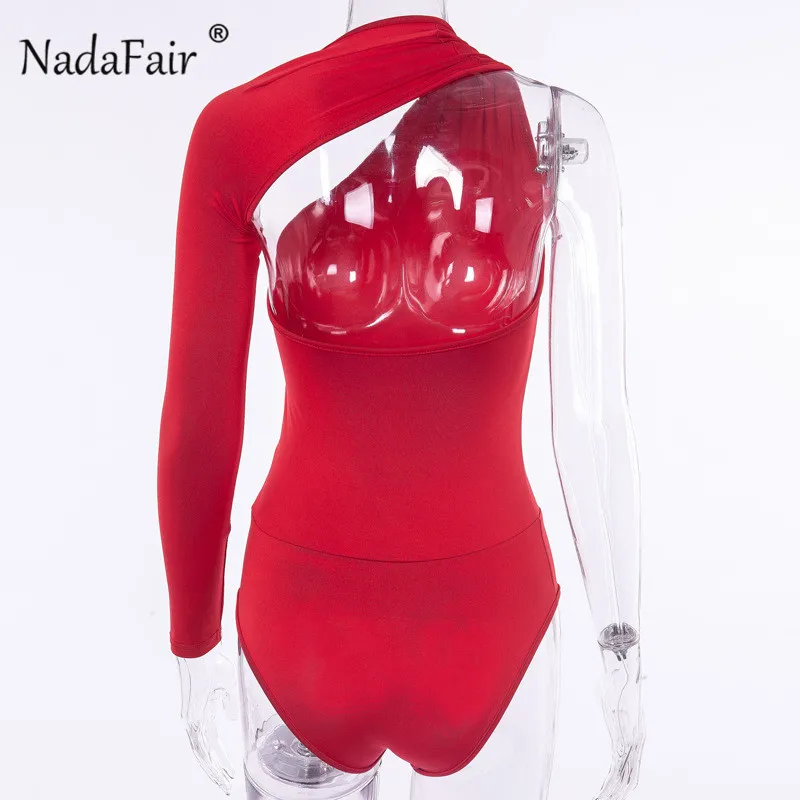 one shoulder bodysuit female38