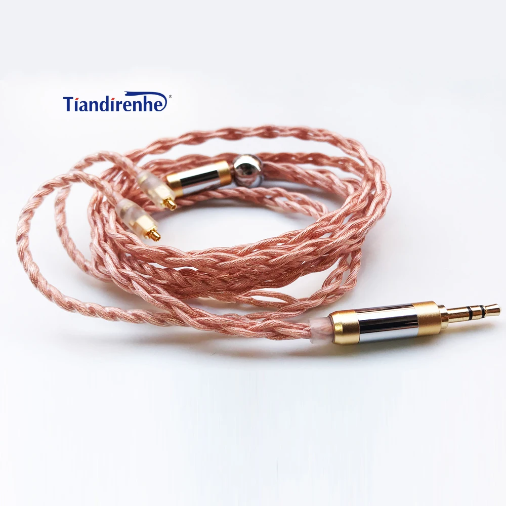 Tiandirenhe 4N 252 core Upgrade кабель для наушников 3 5 мм 2 4 разъем Typc C гарнитуры SNOY на заказ