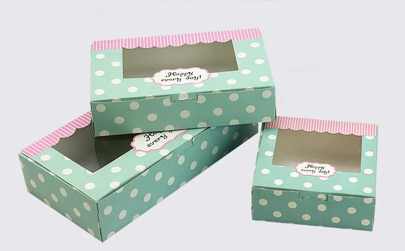 Коробка из крафт-картона, бумажная коробка для ящиков, свадебная белая подарочная упаковочная бумажная коробка для рождественского подарка/лунного торта/конфет - Цвет: F
