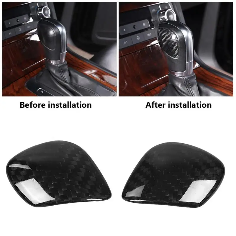 2-pcs-Car-Gear-Shift-Knob-Side-Garnish-Cover-Trim-for-VW-Golf-MK6-MK7-Passat