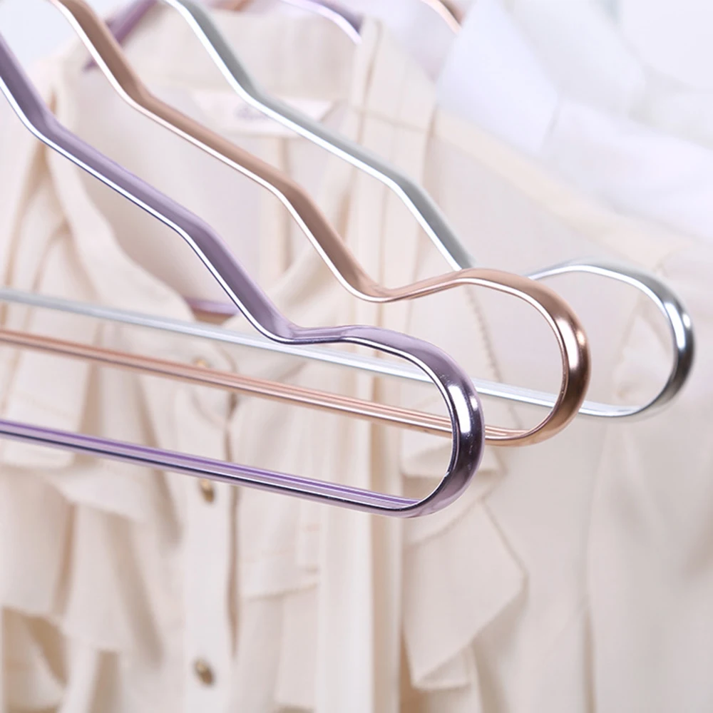 1 шт. вешалка для одежды прочная антидеформационная алюминиевая юбка для взрослых платье одежда вешалка для полотенца шкаф экономии пространства