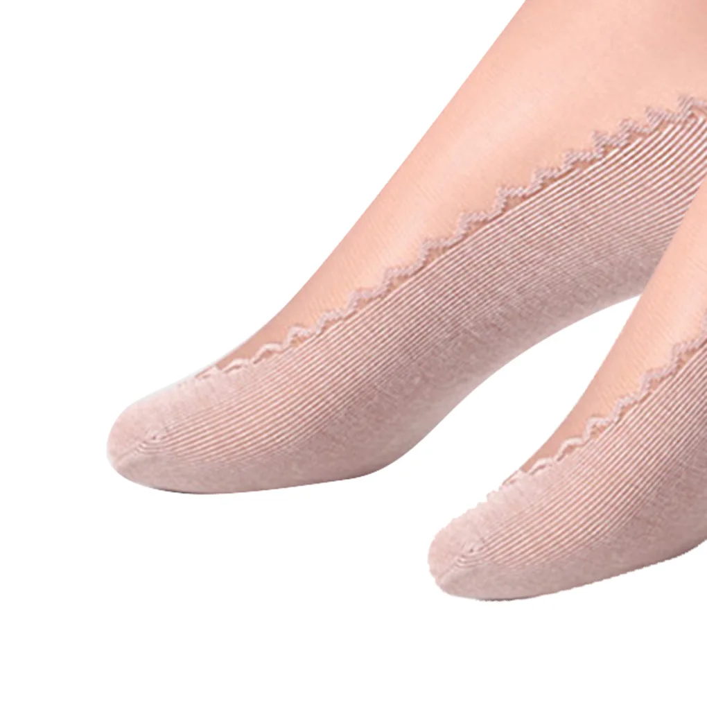 10 пар, женские летние хлопковые носки, Нескользящие дышащие бархатные колготки для девочек, тонкие Чулочные изделия - Цвет: NO.4