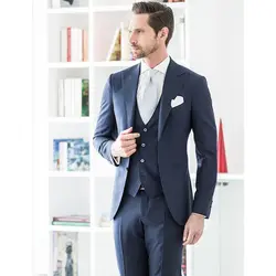 Mucielee дешевые мужские костюмы Slim Fit Для мужчин s праздничная одежда Для мужчин костюм для выпускного Свадебные жениха Блейзер Masculino комплект