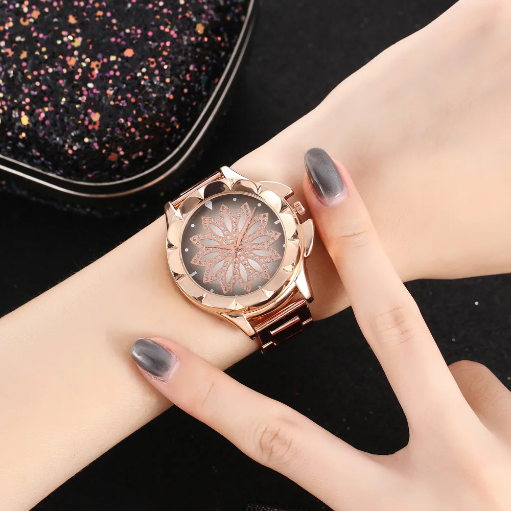 

Women's Watches 2019 Top Brand Luxury Female Wristwatch Rose Gold Ladies Quartz Watch Girl Clock Relogio Feminin