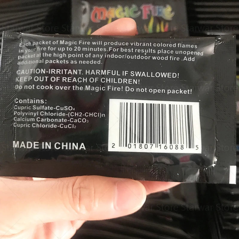 10~50bags NEW Mystical Fire Magic Tricks Coloured Flames Bonfire Sachets Patio Color Toy Professional Magicians Pyrotechnics 10~50bags NEW Mystical Fire Magic Tricks Coloured Flames Bonfire Sachets Patio Color Toy Professional Magicians Pyrotechnics
