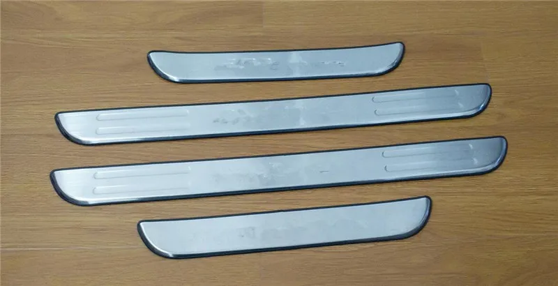 

Stainless Steel Car Door Sill Scuff Plate Door Pedal Threshold Fit For Toyota Corolla 2009 2010 2011 2012 2013 4pcs/Set