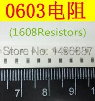 500Pcs 1/10W (0.1W) 0603(1.6MMX0.8MM) 2.87 ohm(R) 1% SMD Accurate Resistor Free shipping | Электронные компоненты и