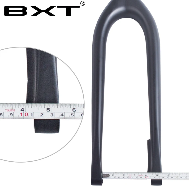US $110.55 BXT Full Carbon MTB Fork Boost 11015mm 29er mountain bike fork 29inch disc brake Tapered 118 to112 Thru Axle fork