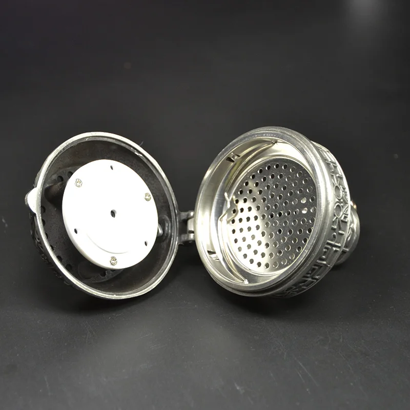 Металлический E-Shisha Smokepan электронный Табак для кальяна чаша с керамический держатель угля для кальяна Chicha Nargile Waterpijp аксессуары
