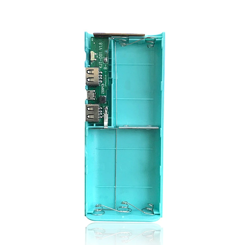 Внешний аккумулятор 5x18650 с двумя USB портами и светодиодной подсветкой|Аксессуары