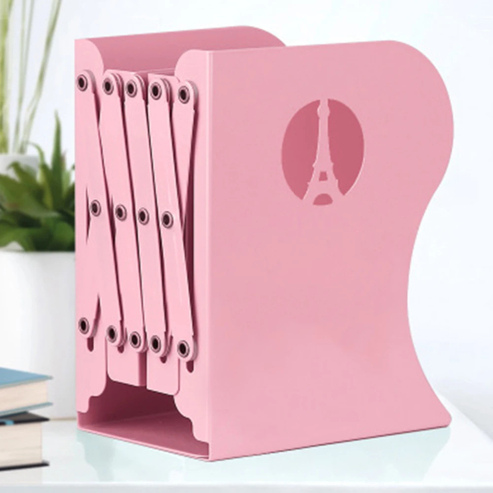 

Foldable School File Divider Desktop Rack Organizer Expanding Holder Book End Shelves Out Heavy Duty Large Documents