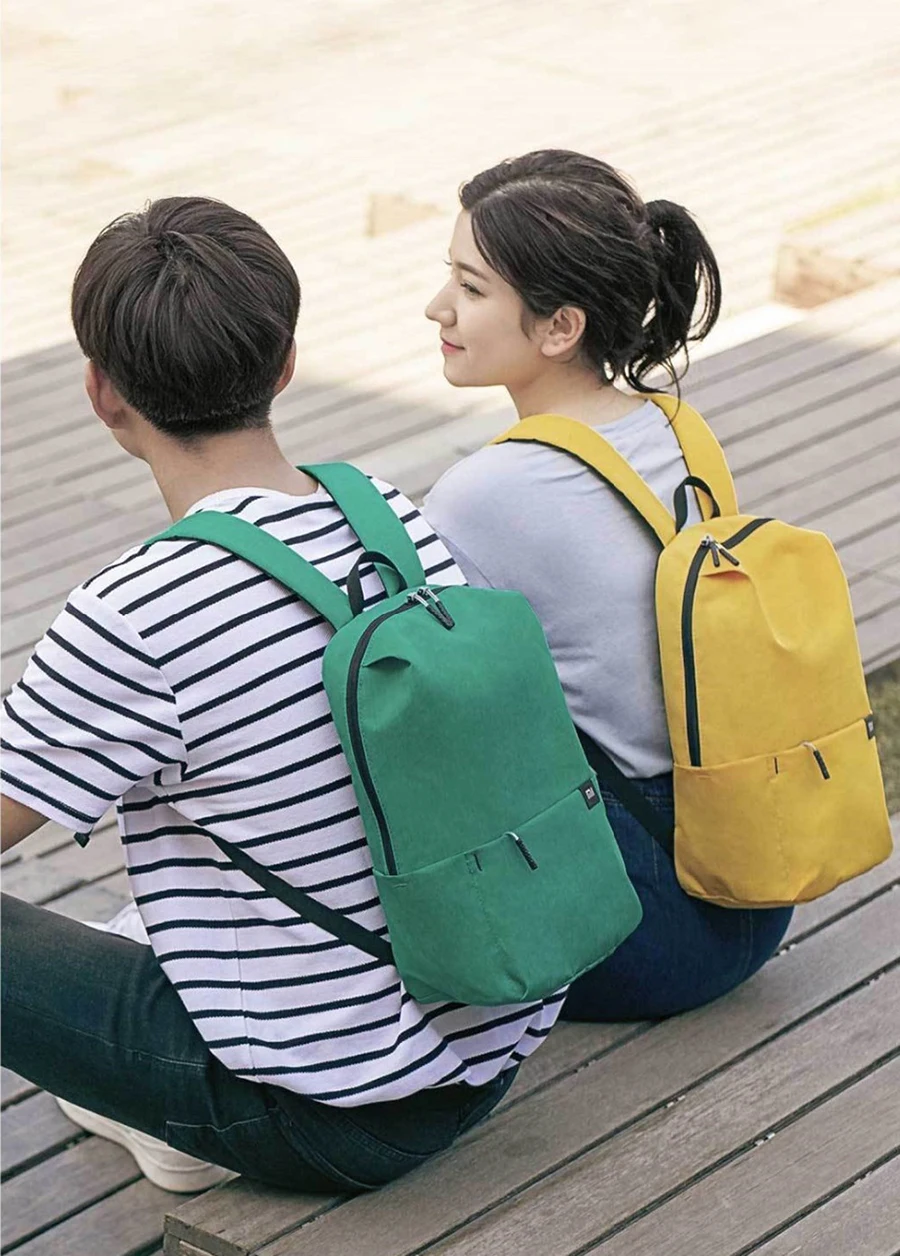 Xiaomi Mi рюкзак 10л сумка 8 цветов городской Досуг Спортивный нагрудный пакет сумки для мужчин женщин маленький размер плеча Unise