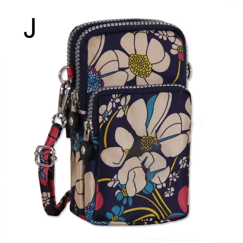 Мобильный телефон маленький чехол пояса дамы клапаном сумка Портмоне Мини сумка сотовый сумки спортивные женские кошельки, кошельки Кошелек - Цвет: J
