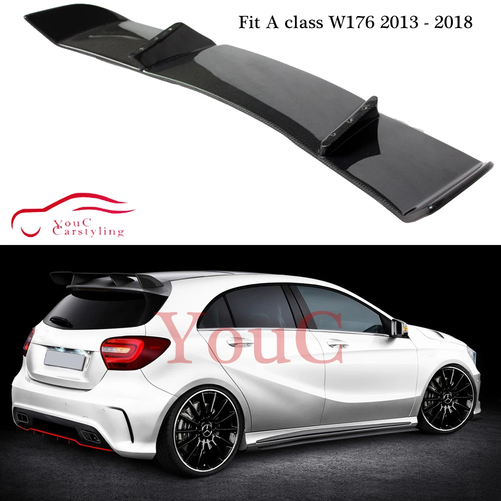 Модель модель W176 из углеродного волокна R для Mercedes A класс 5 дверного хэтчбека A180