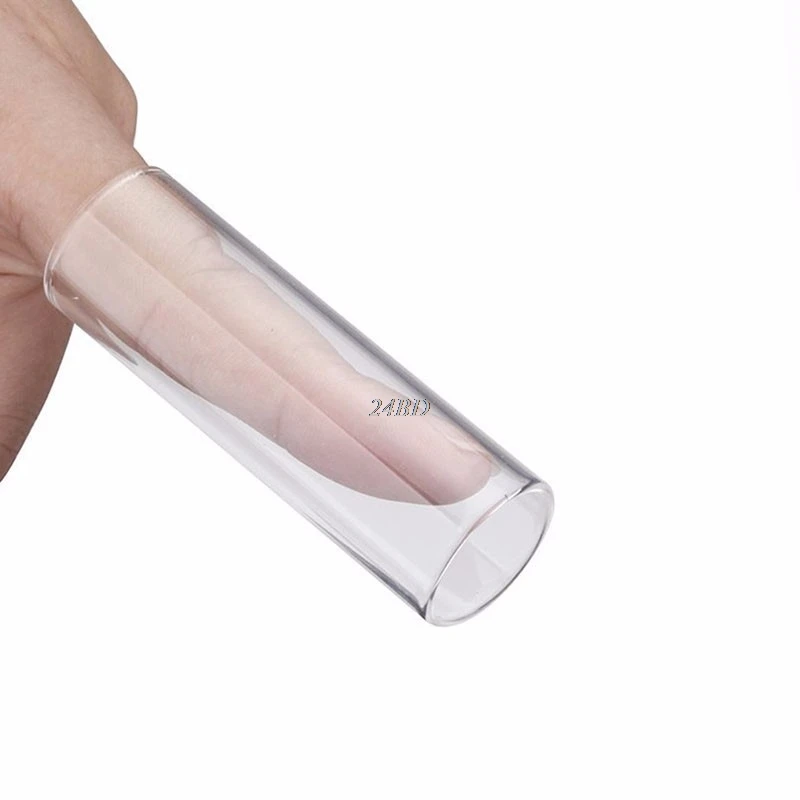 Plexi glass Slider электрическая гитара струна скользящая стеклянная трубка Finger Knuckle JUL19_30