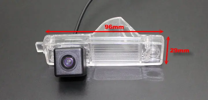 Liislee камера заднего вида/резервная парковочная камера для Toyota Highlander/Kluger XU40 MK2/светильник для номерного знака OEM/ночное видение