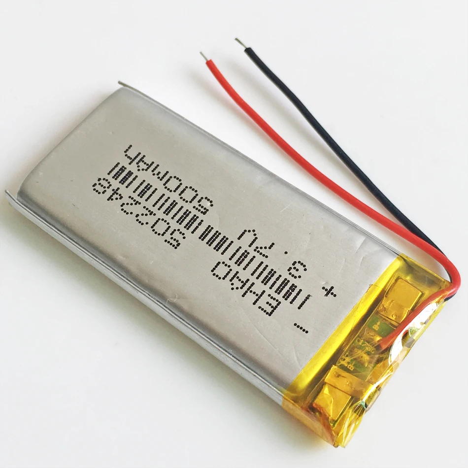 502248 3,7 V 500 mAh литиево-полимерный lipo Перезаряжаемые батарея Li ячейки для Mp3 gps Оборудование для psp видеоигра bluetooth smart watch 5*22*48 мм