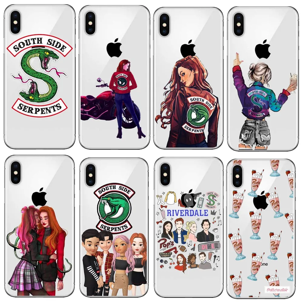 American TV Riverdale Jughead Jones Transparent Cell Phone Case for iPhone X XS MAX 6 6s 7 7plus 8 8Plus 5 5S SE XR |