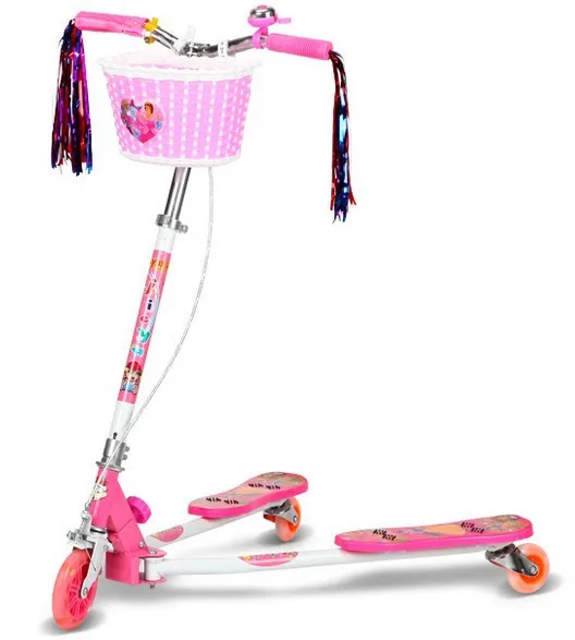 

New Popular high quality Kids' Foot Scooters Folding Children's Kick Scooters Three-Wheel Scooters Free Shipping