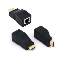 2016 Haute Qualité HDMI Sur RJ45 CAT5e CAT6 UTP LAN Ethernet Balun Extender Repeater-1080p3D HD # EW82